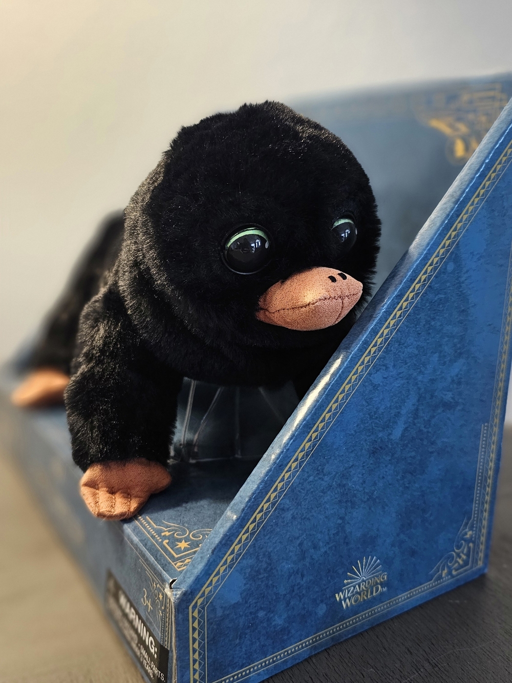 Wizarding World Black Niffler Plush with Brown Accents W/ Sound And Movement